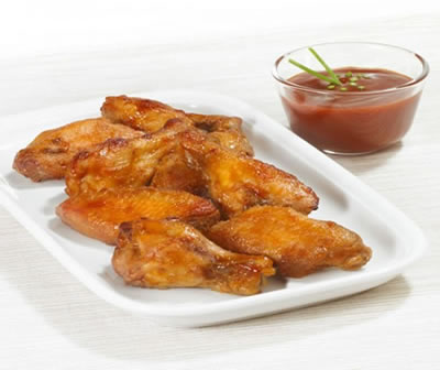 Chicken Wings with Barbecaeu Sauce (10x500gr)
