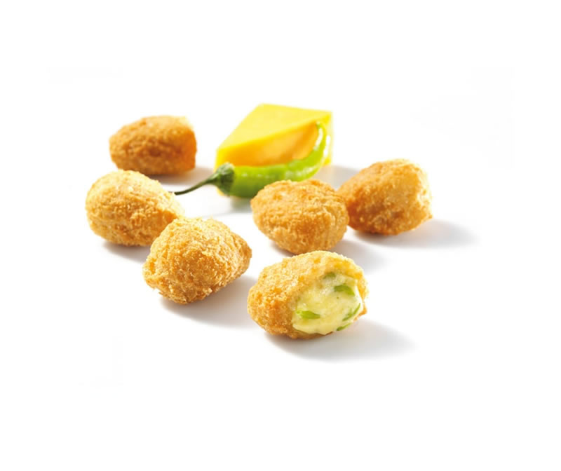 Chedar Bites With Jalapeo (3 x 1kg)