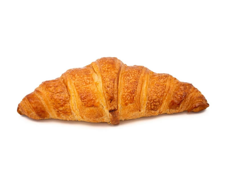 Croissant de hojaldre recto