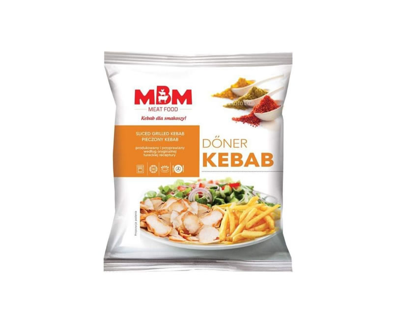 Premuim Damak Food Kebab Sliced Chicken