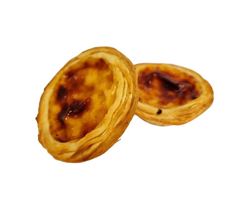 Pastel Nata Arte Cozido
