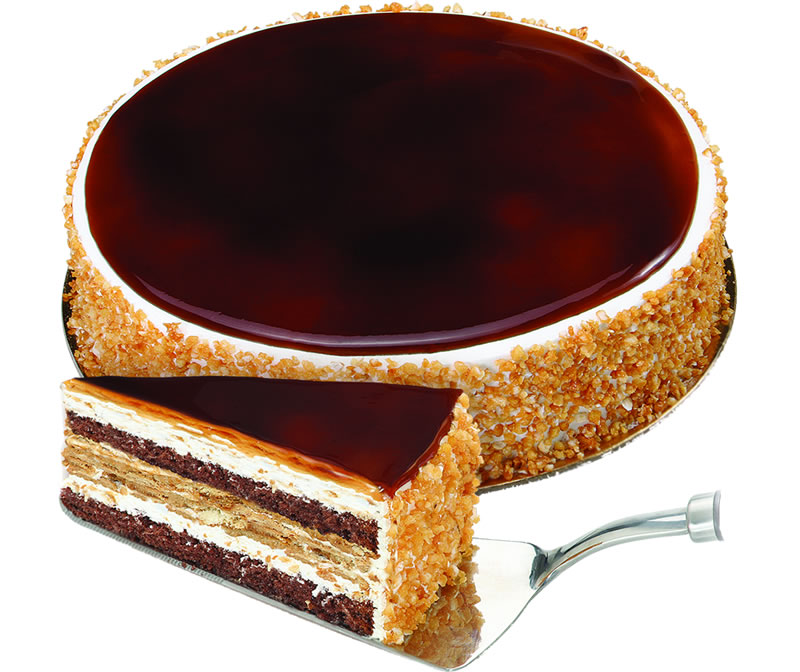 pastel de caramelo