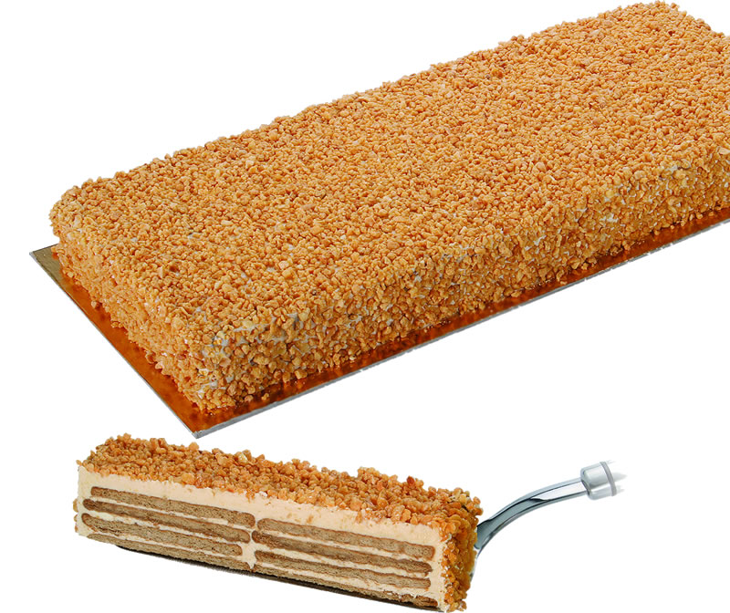 Pastel de galleta crujiente