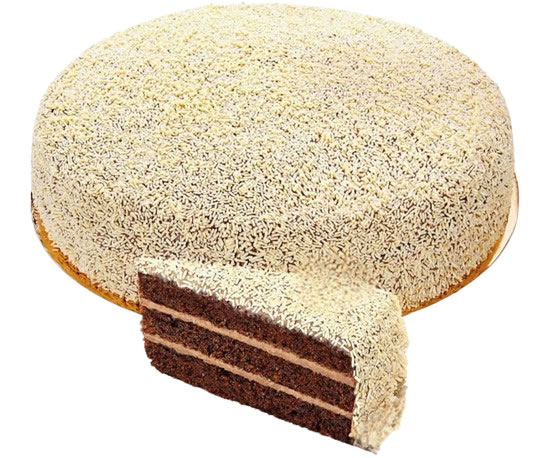 Bolo Brigadeiro Branco
