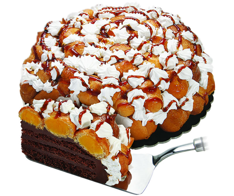 Pastel de ensueo con huevo