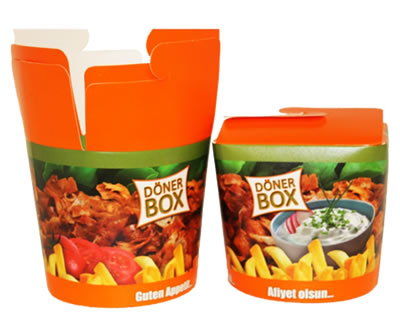 Paquete Dooner de caja de comida de 26 oz