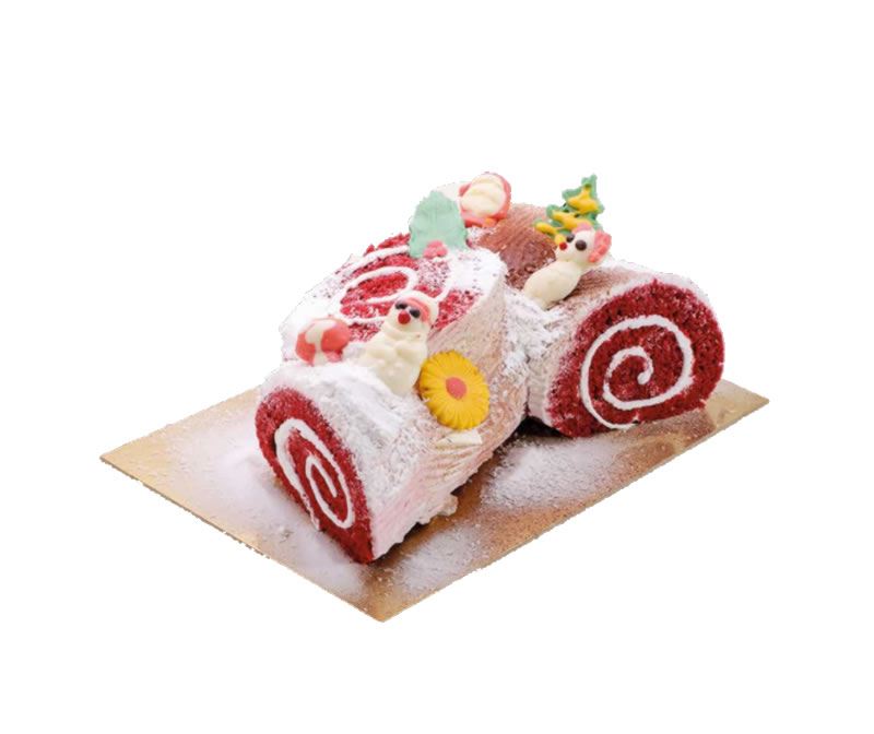 Red Velvet Christmas Trunk