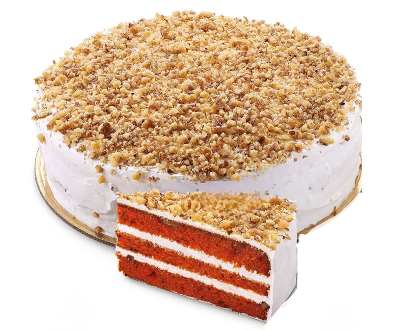 Carrot & Walnut Cake with Cheese 14 Slices