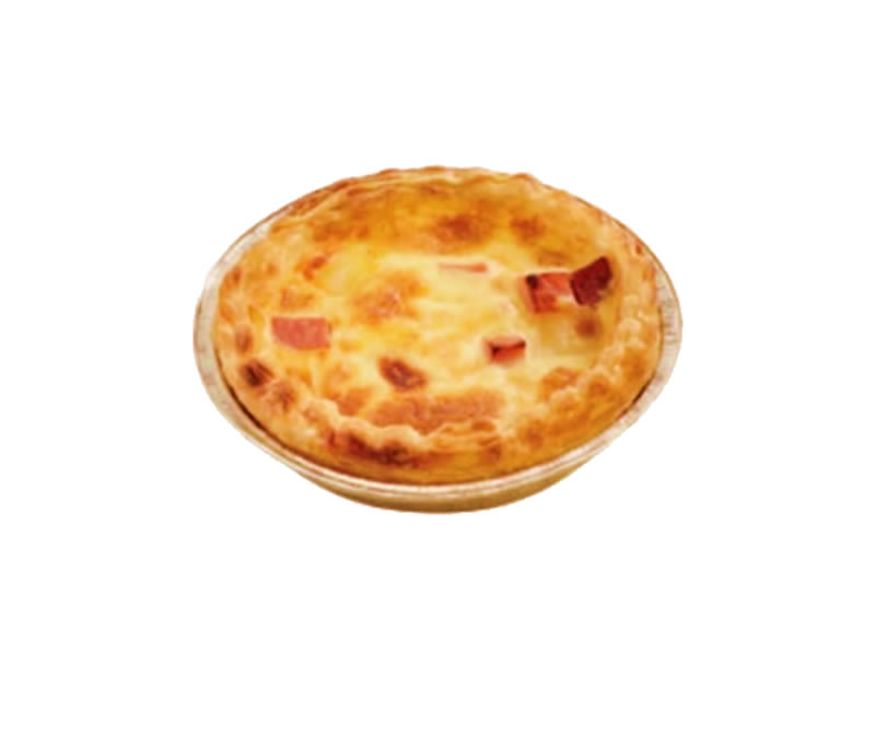 Cheese & Ham Quiche
