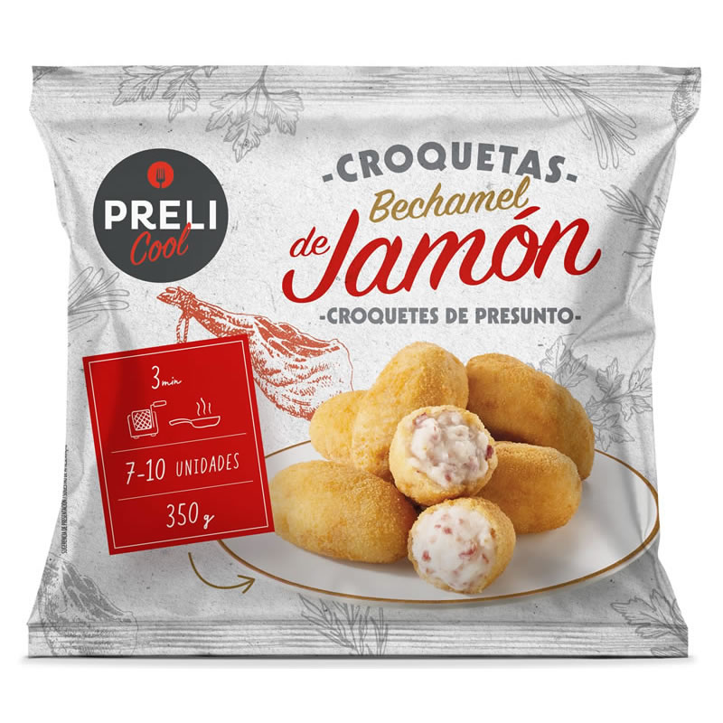 Gama Preli Croquete Bechamel de Presunto (10 x 370gr)