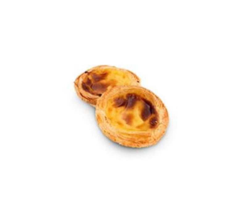 Baked mini custard tart