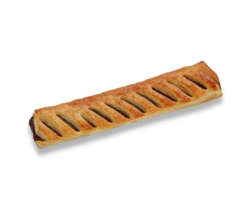 Flauta de chocolate y avellanas