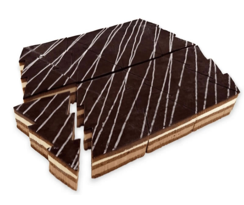Placa del rbol de chocolate