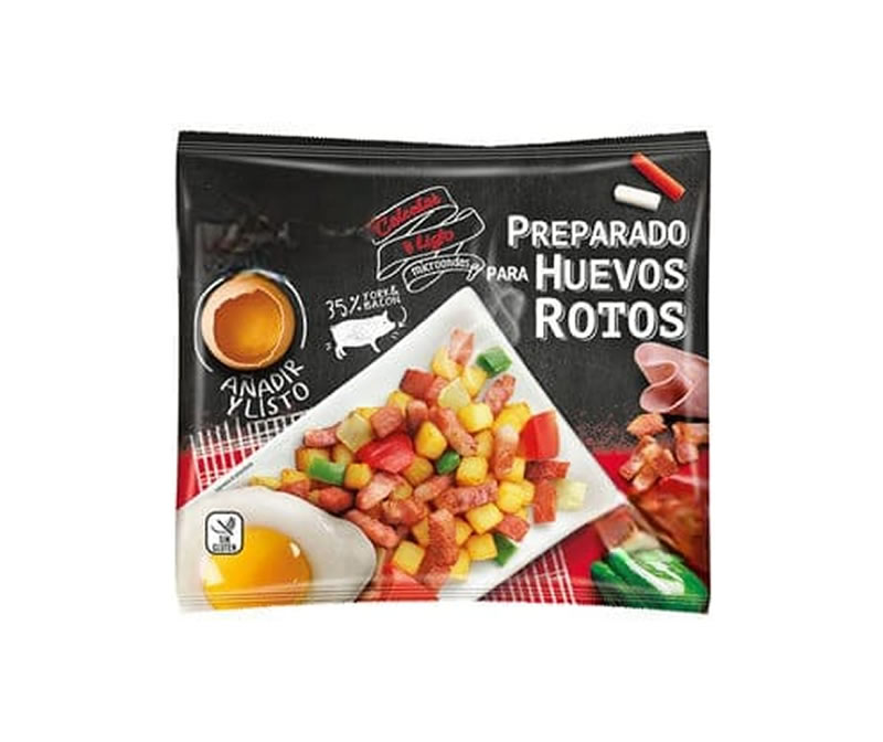 Huevos partidos preparados