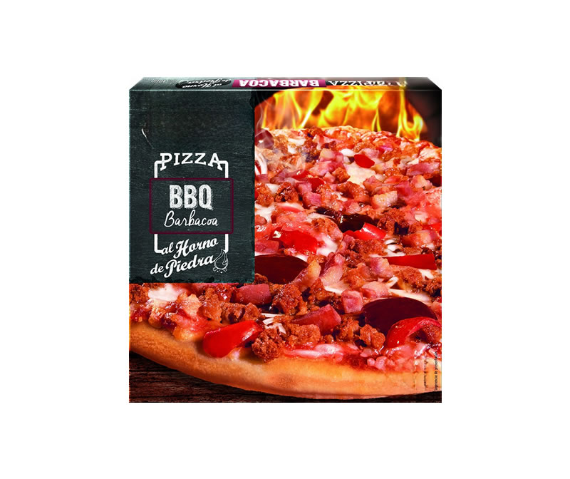 Pizza Barbacoa Al Horno De Piedra