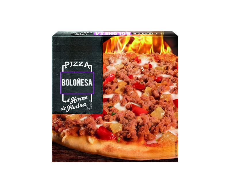 Pizza Boloesa Al Horno De Piedra