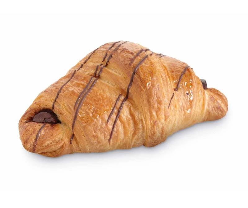 Croissant de chocolate fcil
