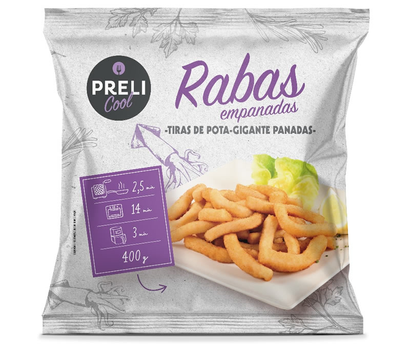 Gama Preli Tira de Pota Gigante Panada (10 x 400gr)