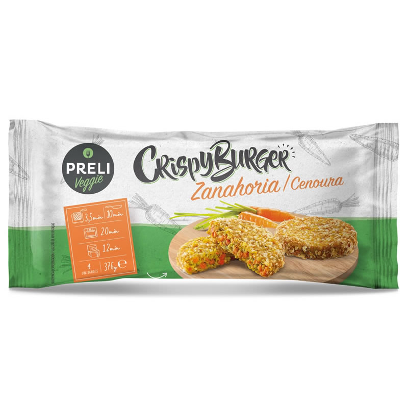 Gama Preli Crujiburguer Cenoura ( 11 x 376gr)