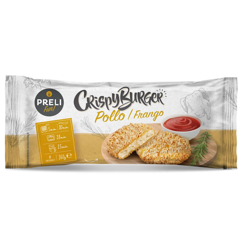 Gama Preli Crujiburguer de Frango (11 x 360gr)