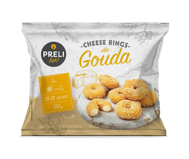 aros de queso gouda