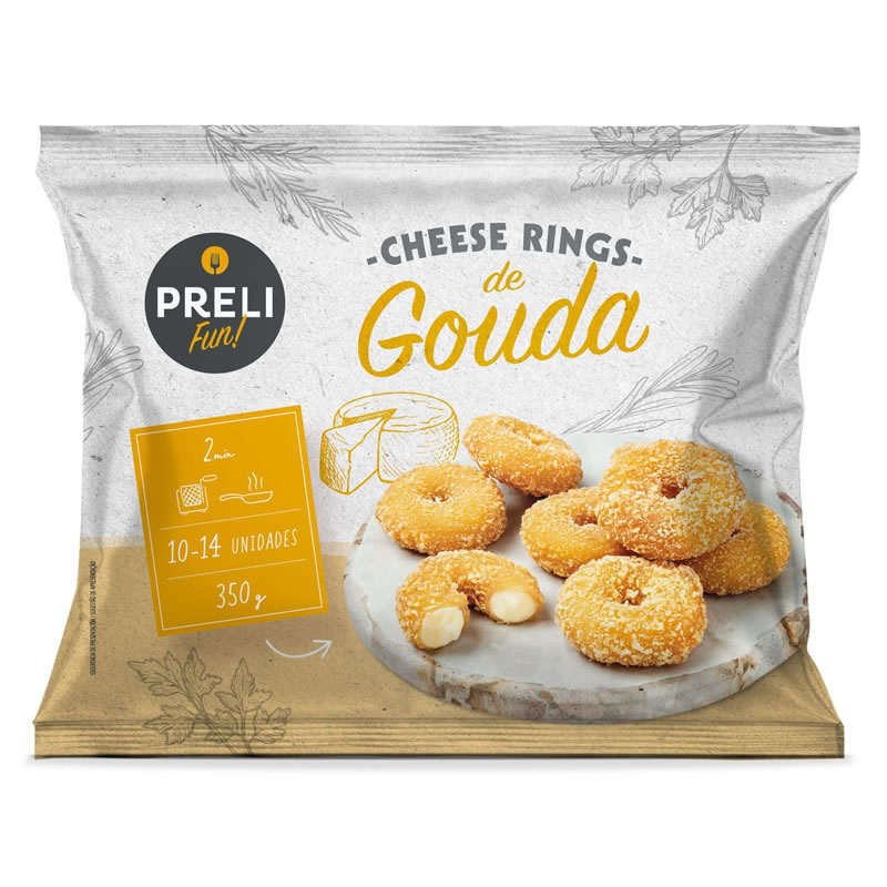 Gama Preli Cheese Rings de Gouda (10 x 350gr)