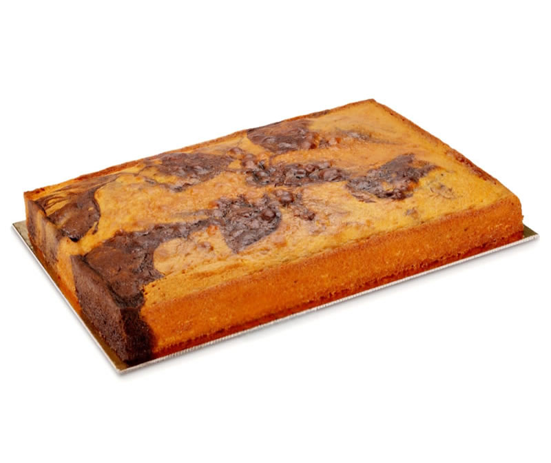 Plato de pastel de mrmol tradicional
