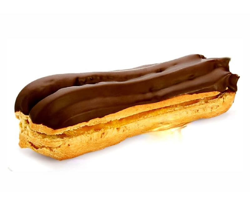 Eclair De Chocolate Y Cacao