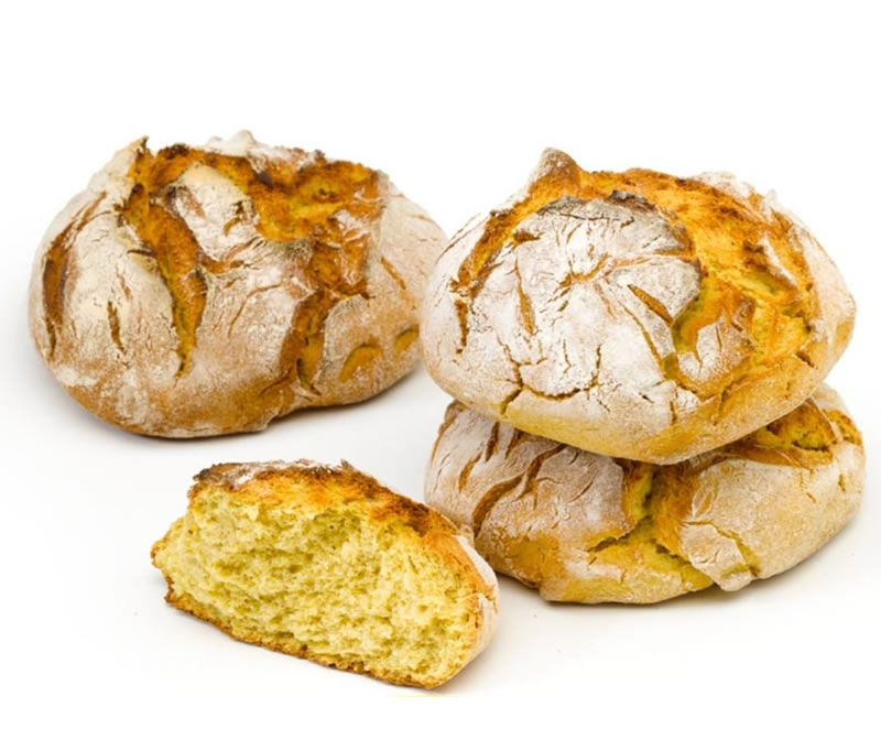 Pan de Maz Amarillo Redondo