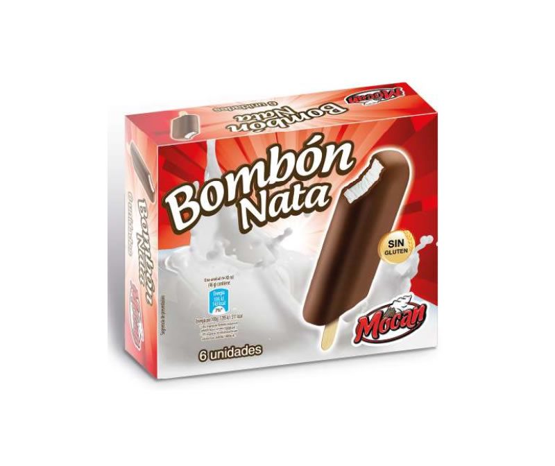Helado Pack 6 Crema Chocolate
