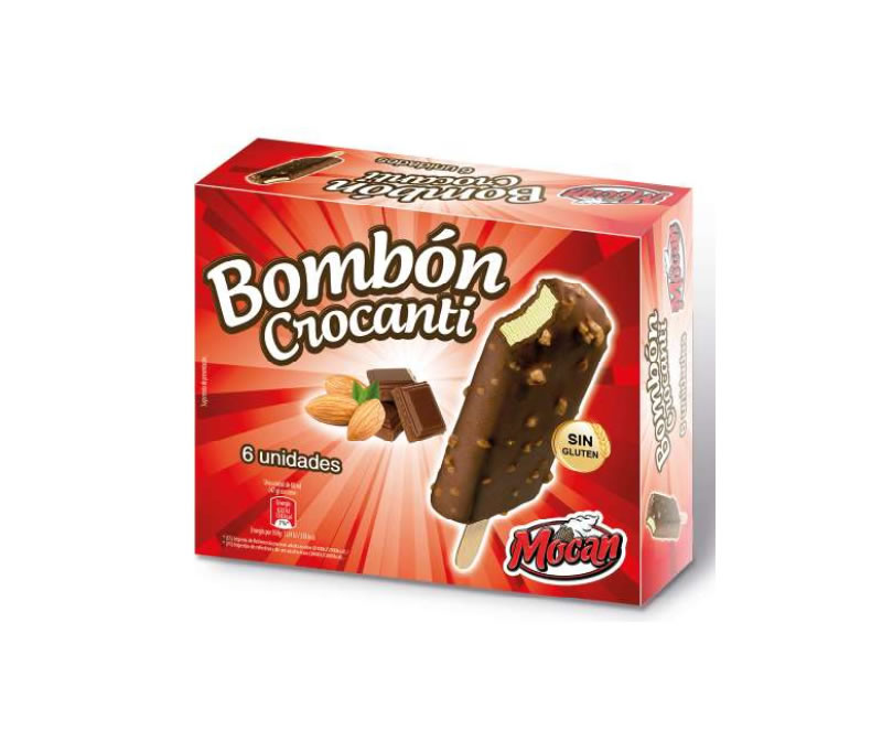 Pack Helado 6 Caramelo Crujiente