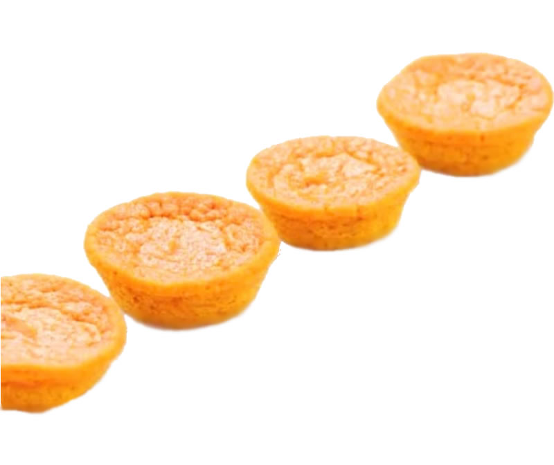 Mini Queijadinhas Carrot