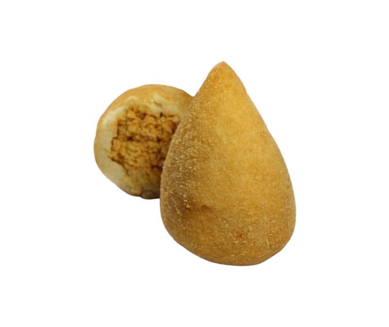 Coxinha de pollo prefrita