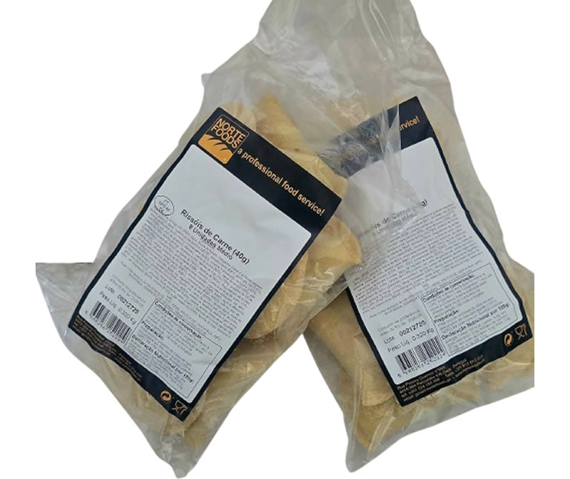 Saco Euro Rissol Carne (12 x 8un)